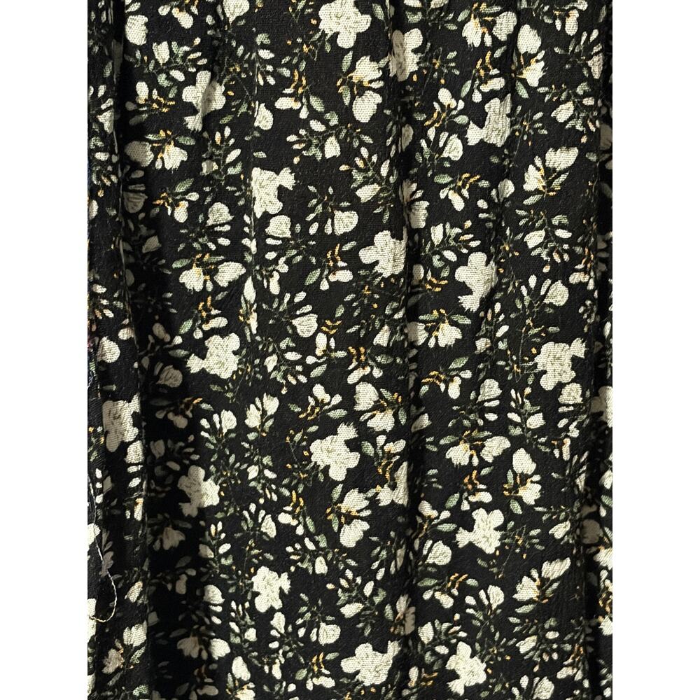 Natural Life Patchwork Floral Mini Skirt Boho Rayon Pull On Size Large NWT - Picture 4 of 9